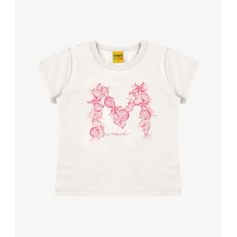 Blusa Feminina Meia Malha Rovi Kids Bege 2