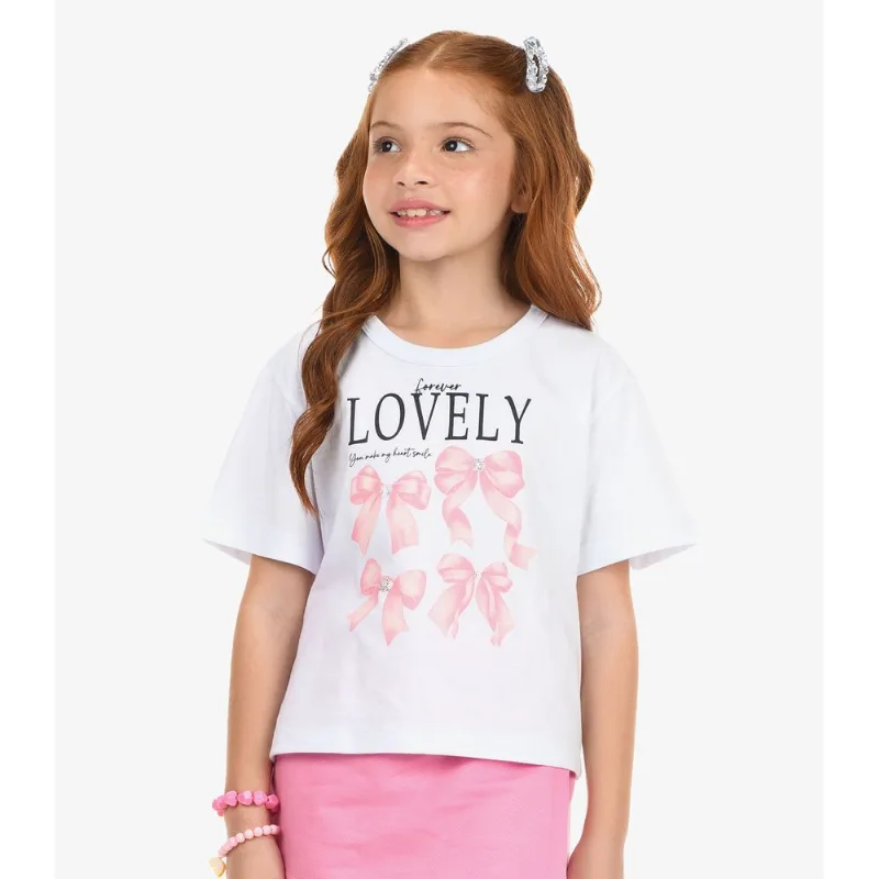 Blusa Feminina Meia Malha Rovi Kids Branco 16