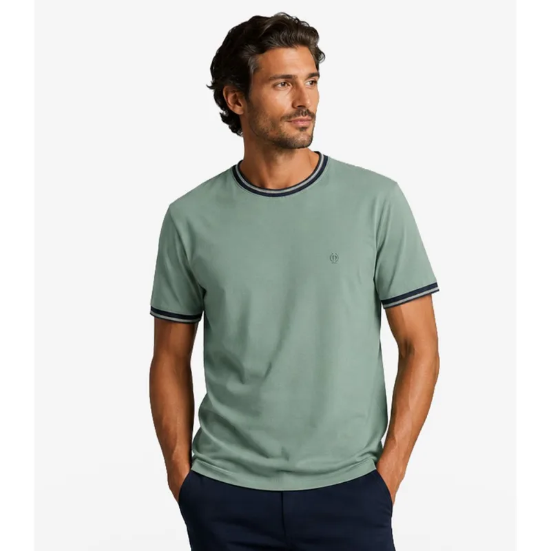 Camiseta Masculina Cotton Leve UV Diametro Verde G