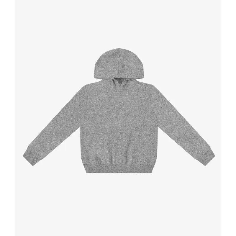Blusão Feminino Moletom Felpado Com Capuz Rovitex Cinza G