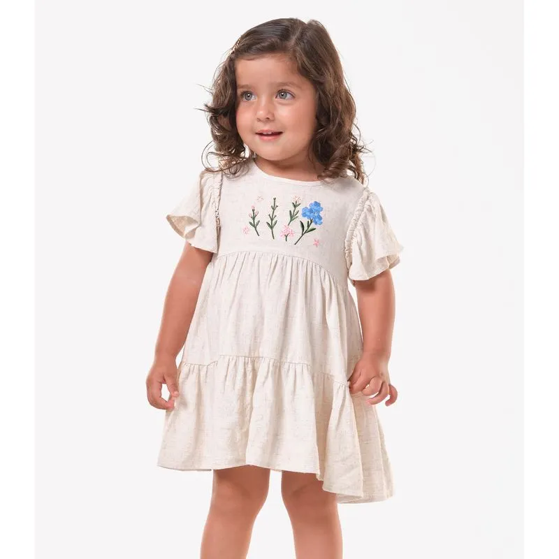 Vestido Trick Nick Bege 10