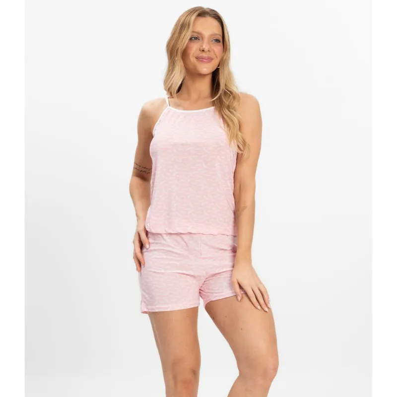 Short Doll Curto Feminino De Liganete Bella Ana Rosa GG