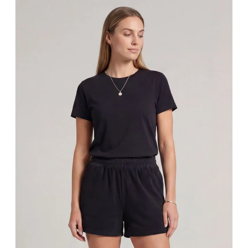 Shorts Feminino Em Plush Infinita Cor Preto P