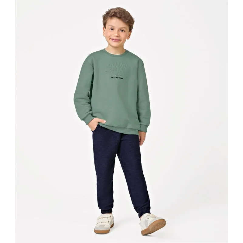 Conjunto Blusão Com Calça Menino Trick Nick Verde 14