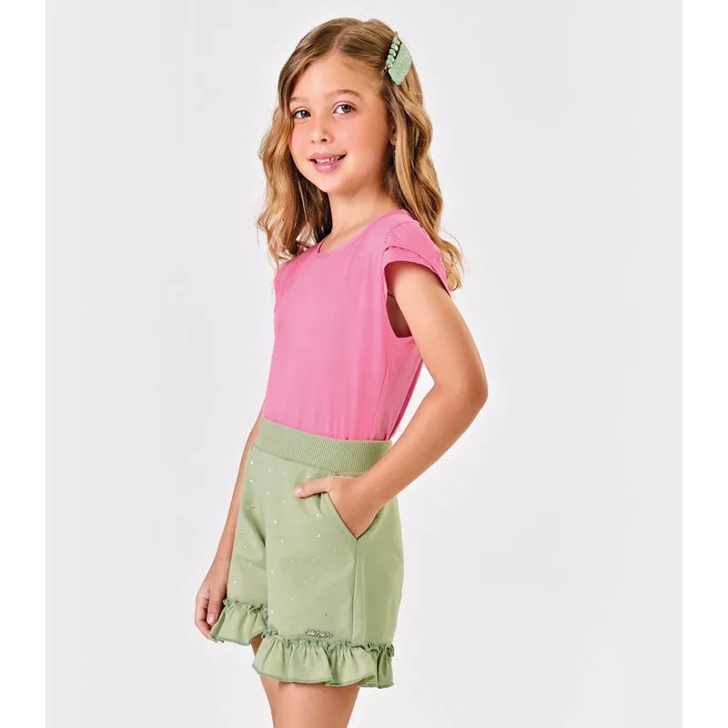 Blusa Feminina Infantil Trick Nick Rosa 8