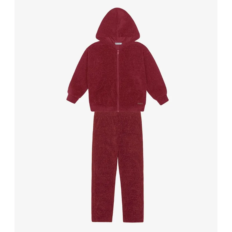 Conjunto Jaqueta Com Capuz e CalçaTrick Nick Vermelho 10