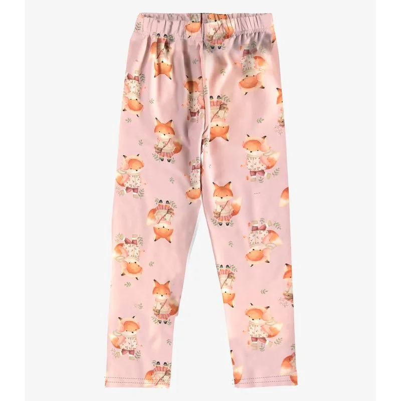 Legging Malha Soft Touch Rovi Kids Rosa 4