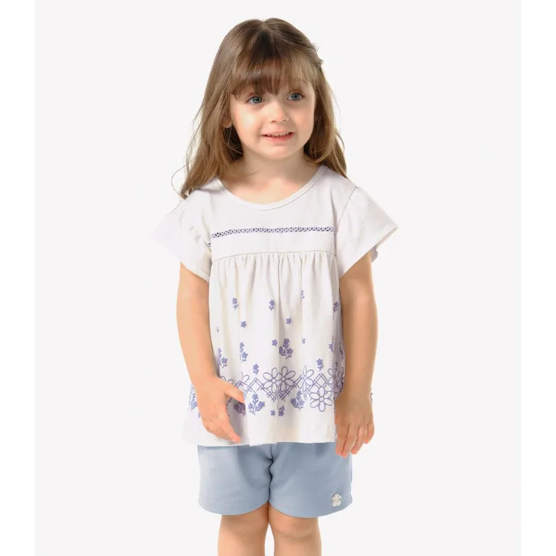 Conjunto Infantil Bata Com Short Trick Nick Bege 3