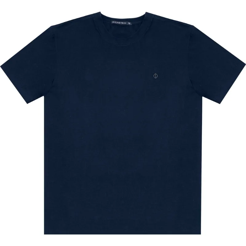 Camiseta Masculina Em Visco Bali Diametro Azul P