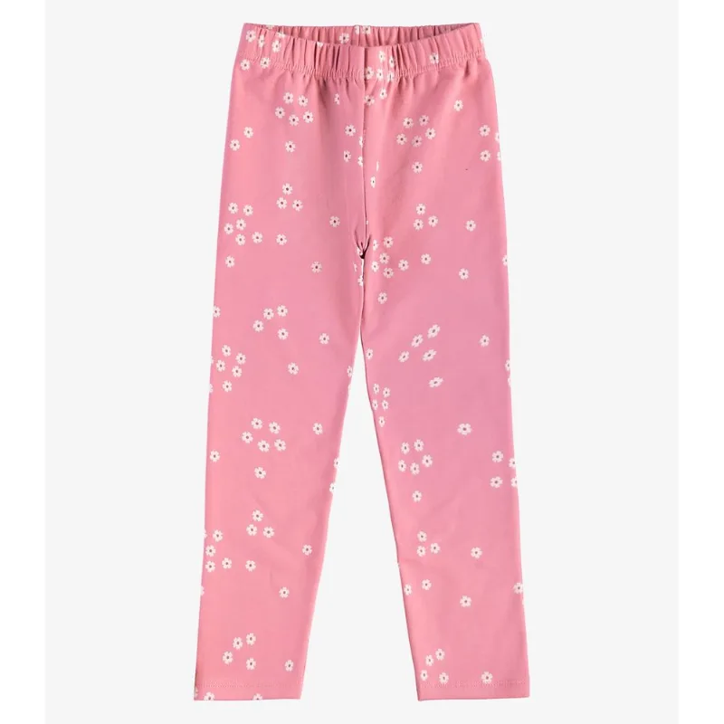 Calça Legging em Molecotton Rovi Kids Rosa 16