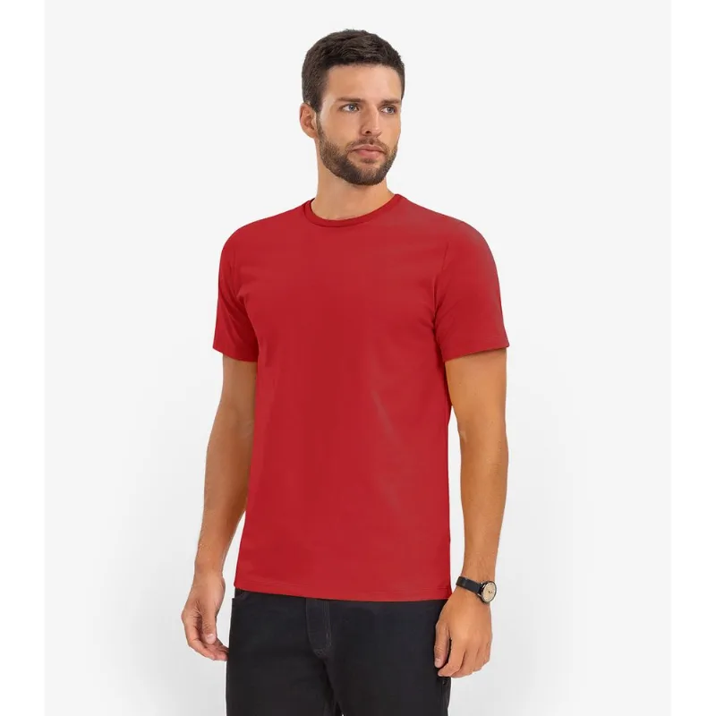 Camiseta Masculina Básica Manga Curta Select Vermelho M