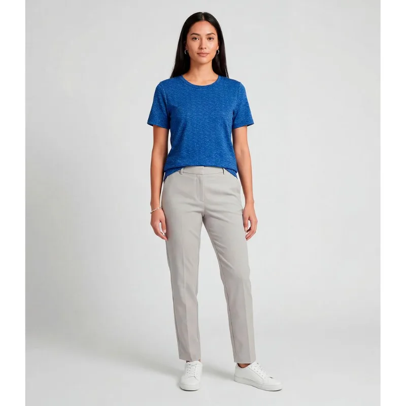 Blusa Feminina Básica Infinita Cor Azul GG