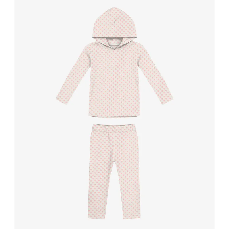 Conjunto Blusão Com Calça Feminino Rovi Kids Bege 3