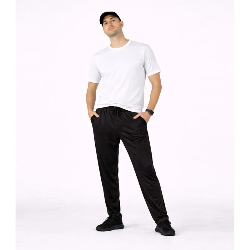 Calça Masculina Helanca Com Bolsos Rota Da Onda Preto P