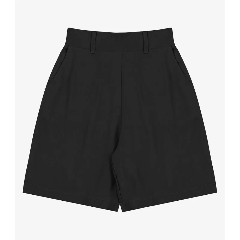 Shorts Feminino Viscose Sarjada Rovitex Preto P