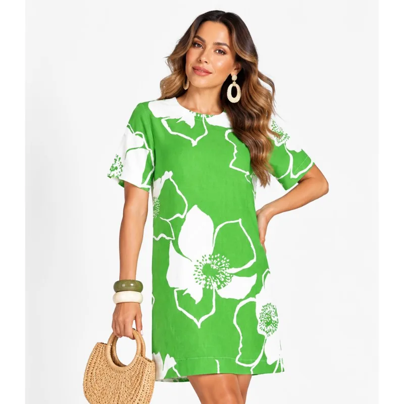 Vestido Curto Com Pence Infinita Cor Verde P