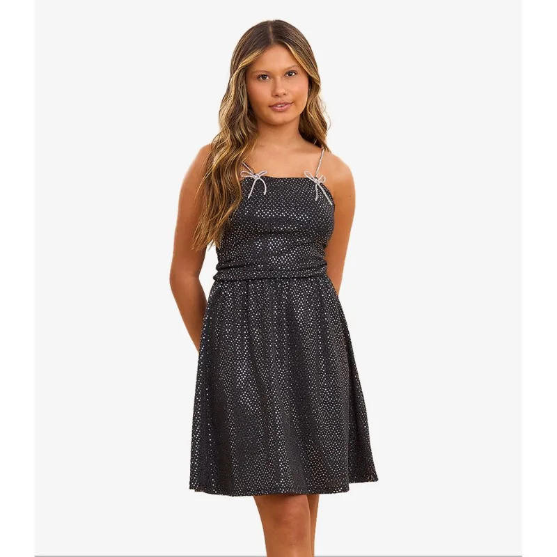 Vestido Feminino De Alça Minty Preto 16