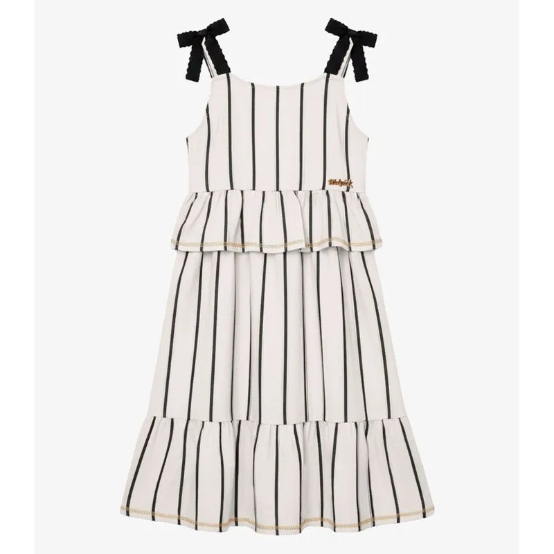Vestido Infantil Viscolinho Lurex Trick Nick Preto 10