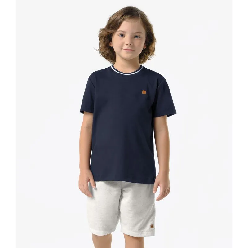 Bermuda Infantil Menino Moletinho Trick Nick Bege 8