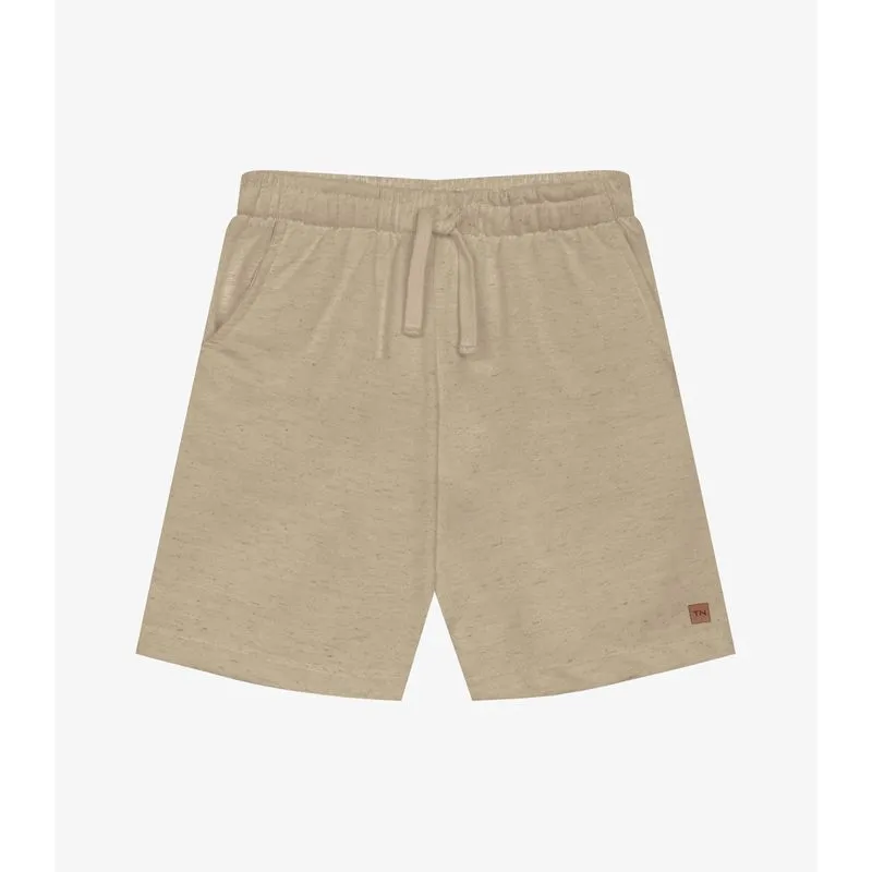 Bermuda Infantil Menino Moletinho Trick Nick Bege 14
