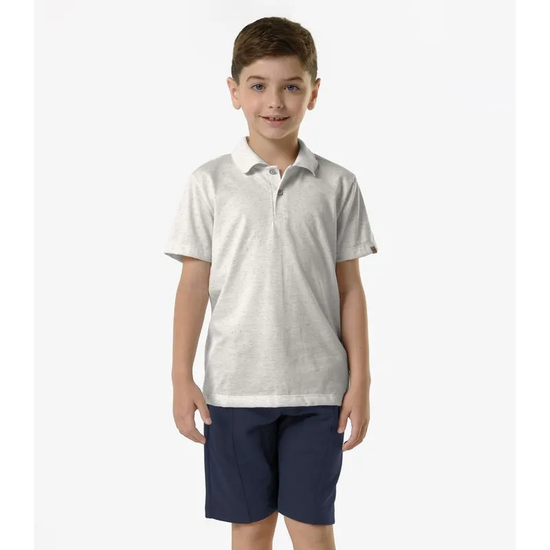 Bermuda Infantil Menino Piquet Trick Nick Azul 1