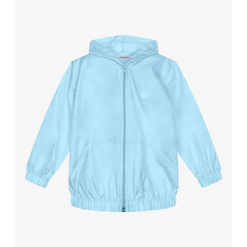 Jaqueta Infantil Proteção UV Com Capuz Trick Nick Azul 10