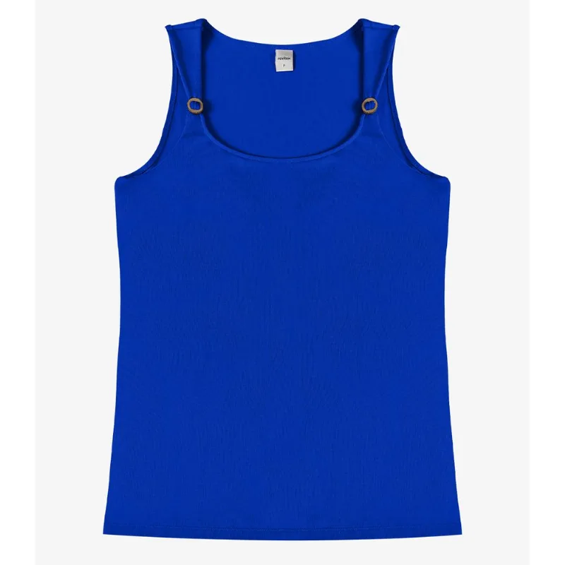 Regata Feminina Visco Tricot Rovitex Azul P