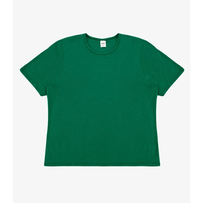 Blusa Feminina Básica Visco Maquinetada Rovitex Verde M