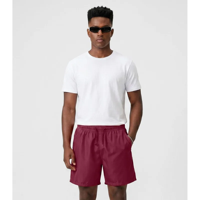 Bermuda Masculina Com Bolsos De Tactel Filt Surf Vermelho GG