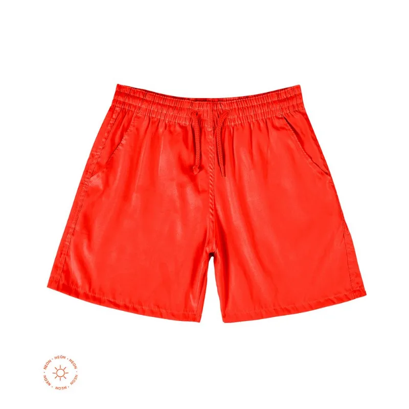 Bermuda Masculina Em Suede Com Bolsos Select Laranja G