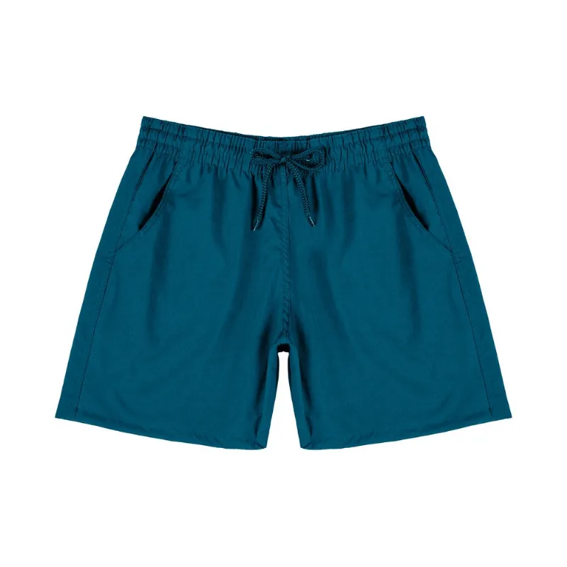 Bermuda Masculina Com Bolsos De Tactel Select Azul P