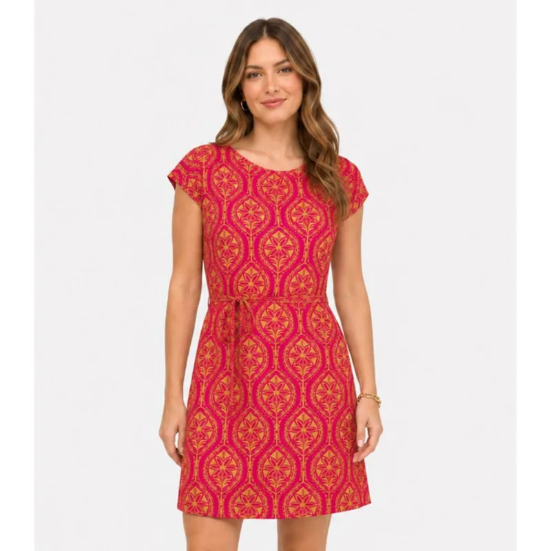 Vestido Curto Em Visco Premiere Infinita Cor Rosa M