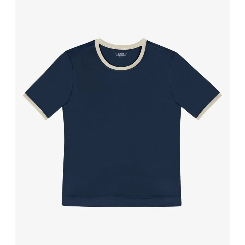 Blusa Feminina Lisa em Poliamida Veev Azul P