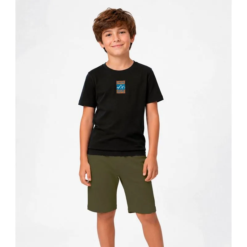 Conjunto Camiseta Com Bermuda Masculina Trick Nick Preto 6