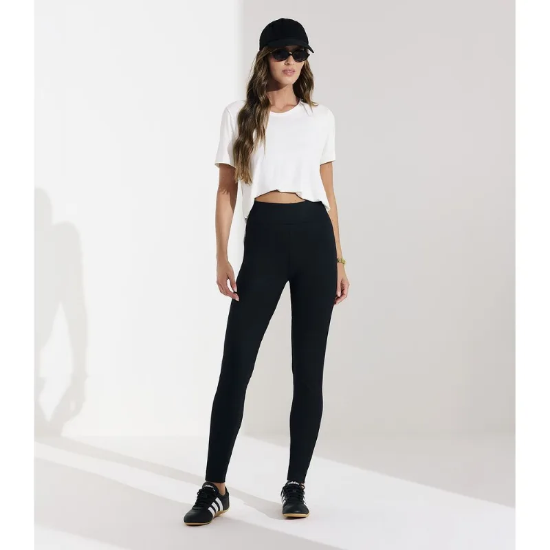 Legging Feminina Em Poliamida Intense Veev Preto P