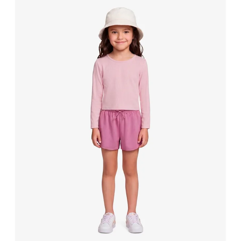 Blusa Manga Longa Feminina Em Cotton Rovi Kids Rosa 16