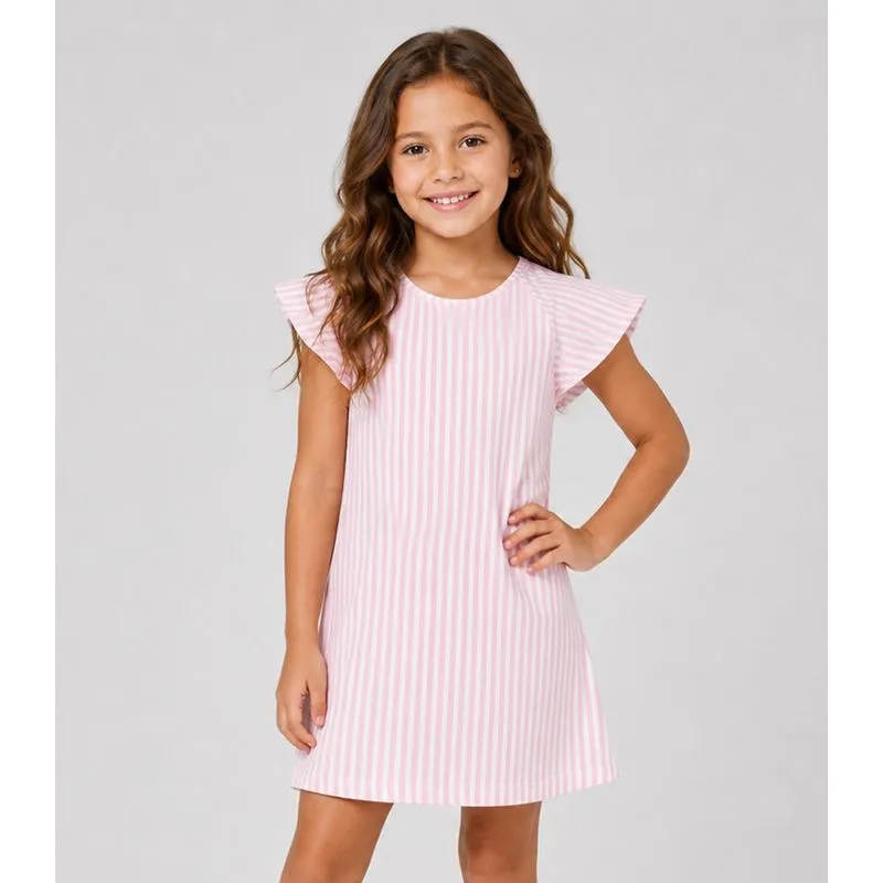 Vestido Infantil Básico Select Rosa 8
