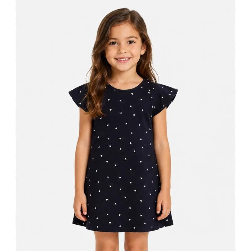 Vestido Infantil Básico Select Azul 6