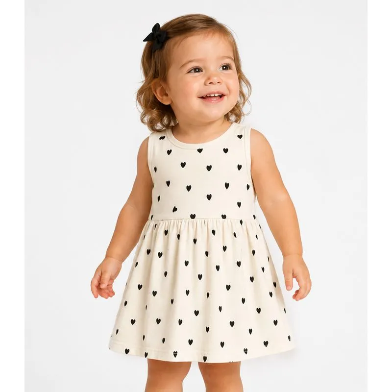 Vestido Menina Infantil Select Bege 3