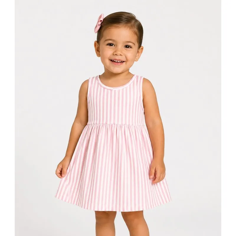 Vestido Menina Infantil Select Rosa 1