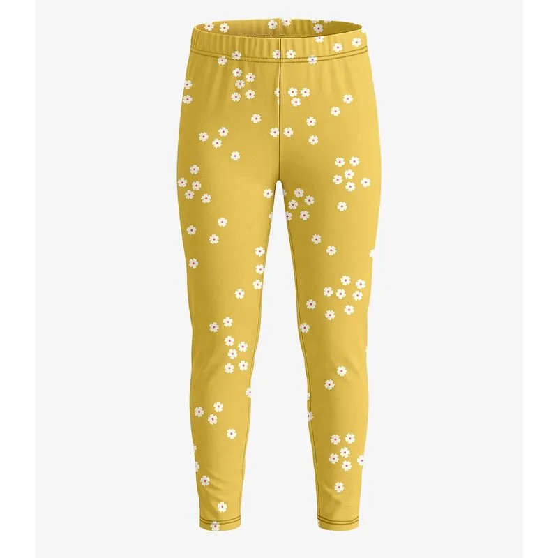 Legging Infantil Feminina Em Cotton Leve Rovi Kids Amarelo 2