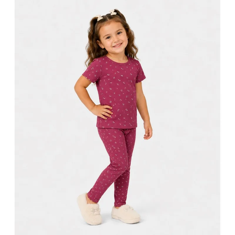 Conjunto Blusa Calça Infantil Estampado Trick Nick Vermelho 8