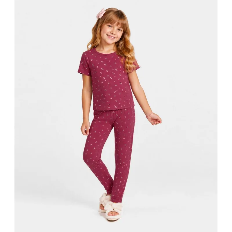 Conjunto Blusa Calça Infantil Estampado Trick Nick Vermelho 10