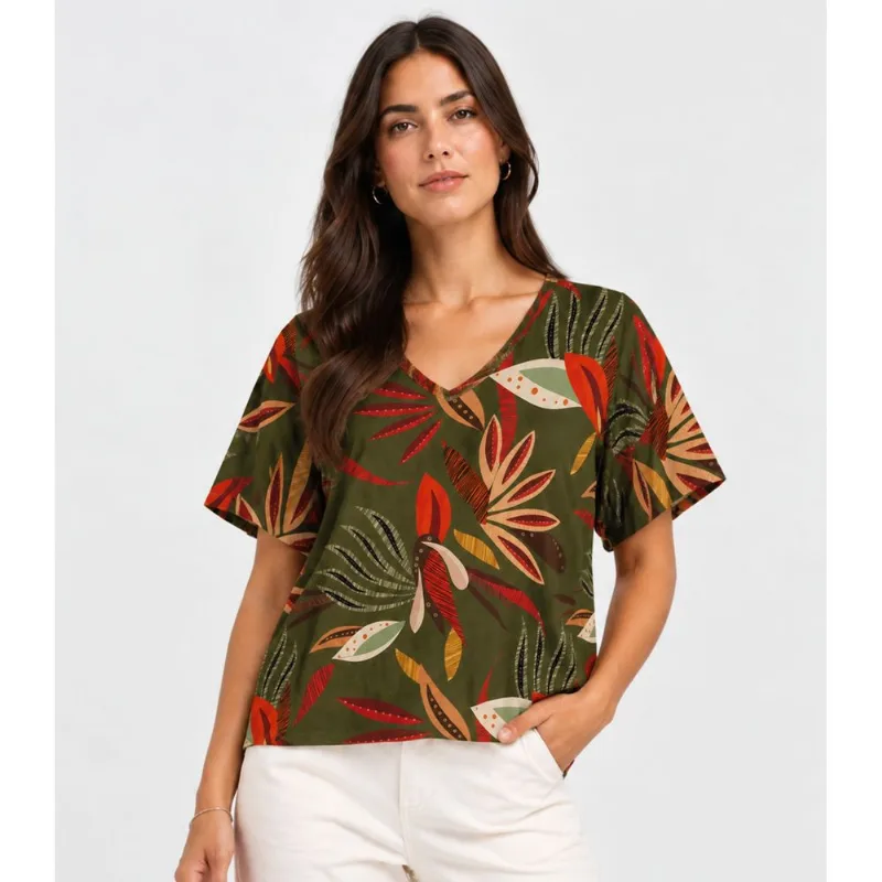 Blusa Feminina Infinita Cor Verde M