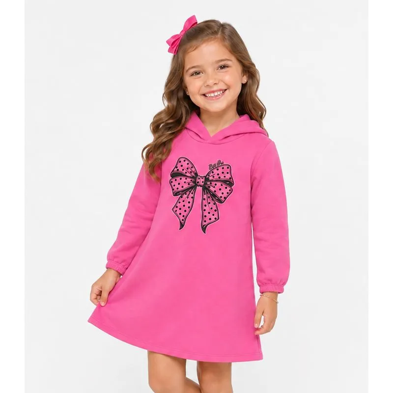 Vestido Infantil Estampado Select Rosa 6