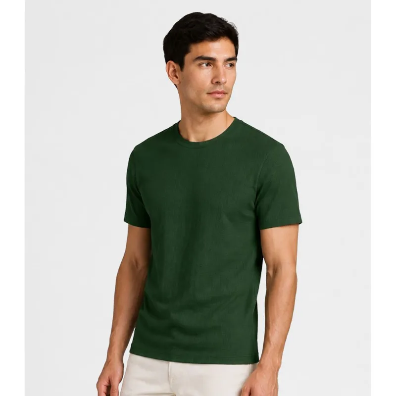 Camiseta Masculina Básica Select Verde G