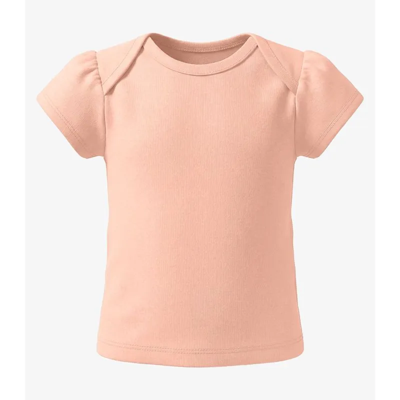 Blusa Menina Manga Curta Rovi Kids Rosa P