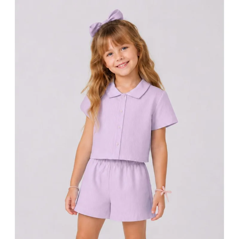 Conjunto Infantil Camisa E Short Trick Nick Rosa 10
