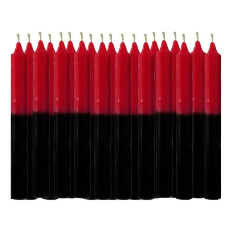 20 Velas Palito Branca Tradicional Preço Preta E Vermelha