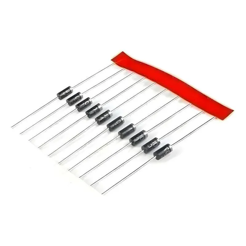 10x Kit 100 Peças Diodo Retificador In4007 1n4007
